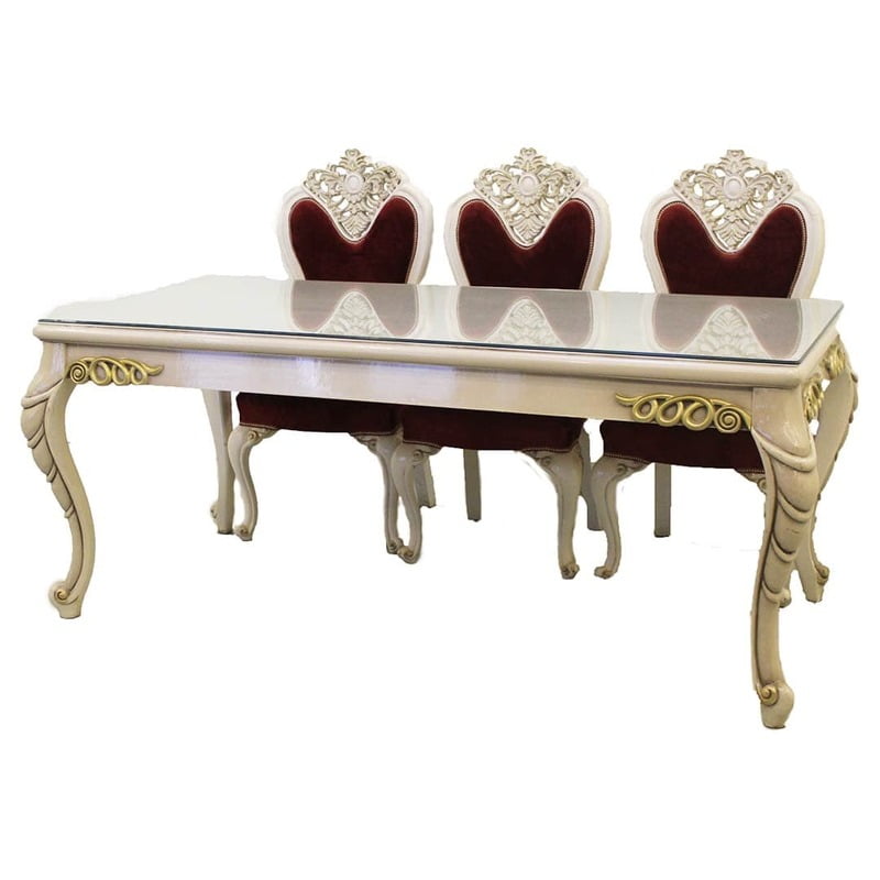 Jaguar 6 chairs dinning table