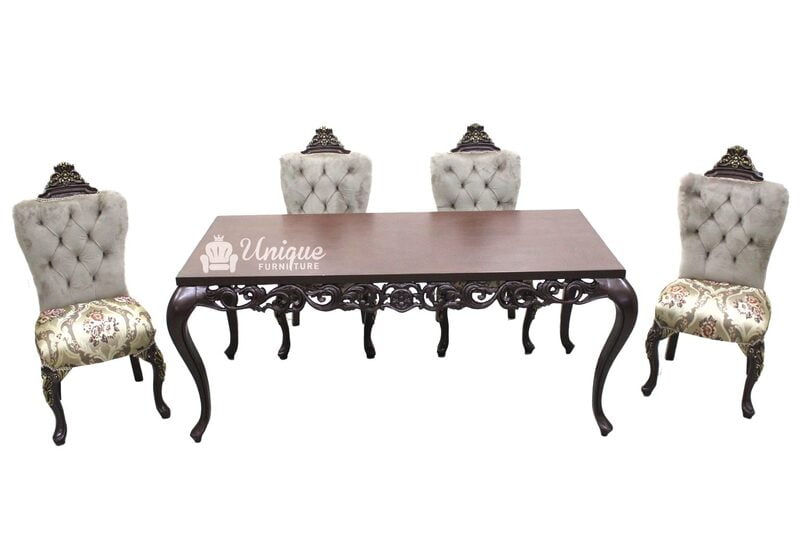 Liberty 6 Seater Antique Dining Set